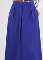 Tesettür giyim LACİVERT T 6888 Nora Tesettür Etek-Alv Fashion