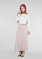Tesettür giyim PUDRA T 6907 Berta 43625 Tesettür Etek-Alv Fashion