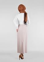 Tesettür giyim PUDRA T 6907 Berta 43625 Tesettür Etek-Alv Fashion