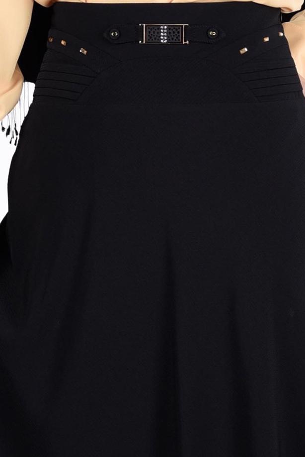 Vêtements hijab  T 8014 Işıl Lıfe-Kemerli Etek - TRENDTESETTÜR