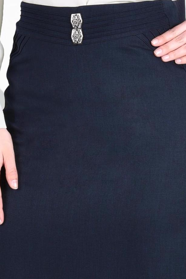 Vêtements hijab  T 8629 Dar Kesim Etek-Ers Fashion - TRENDTESETTÜR