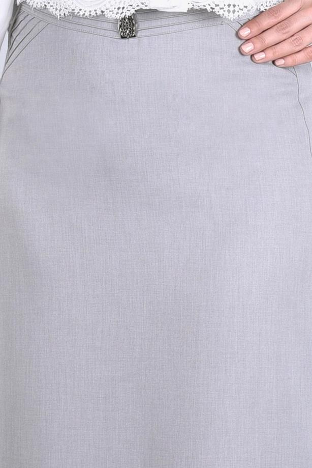 Vêtements hijab  T 8629 Dar Kesim Etek-Ers Fashion - TRENDTESETTÜR