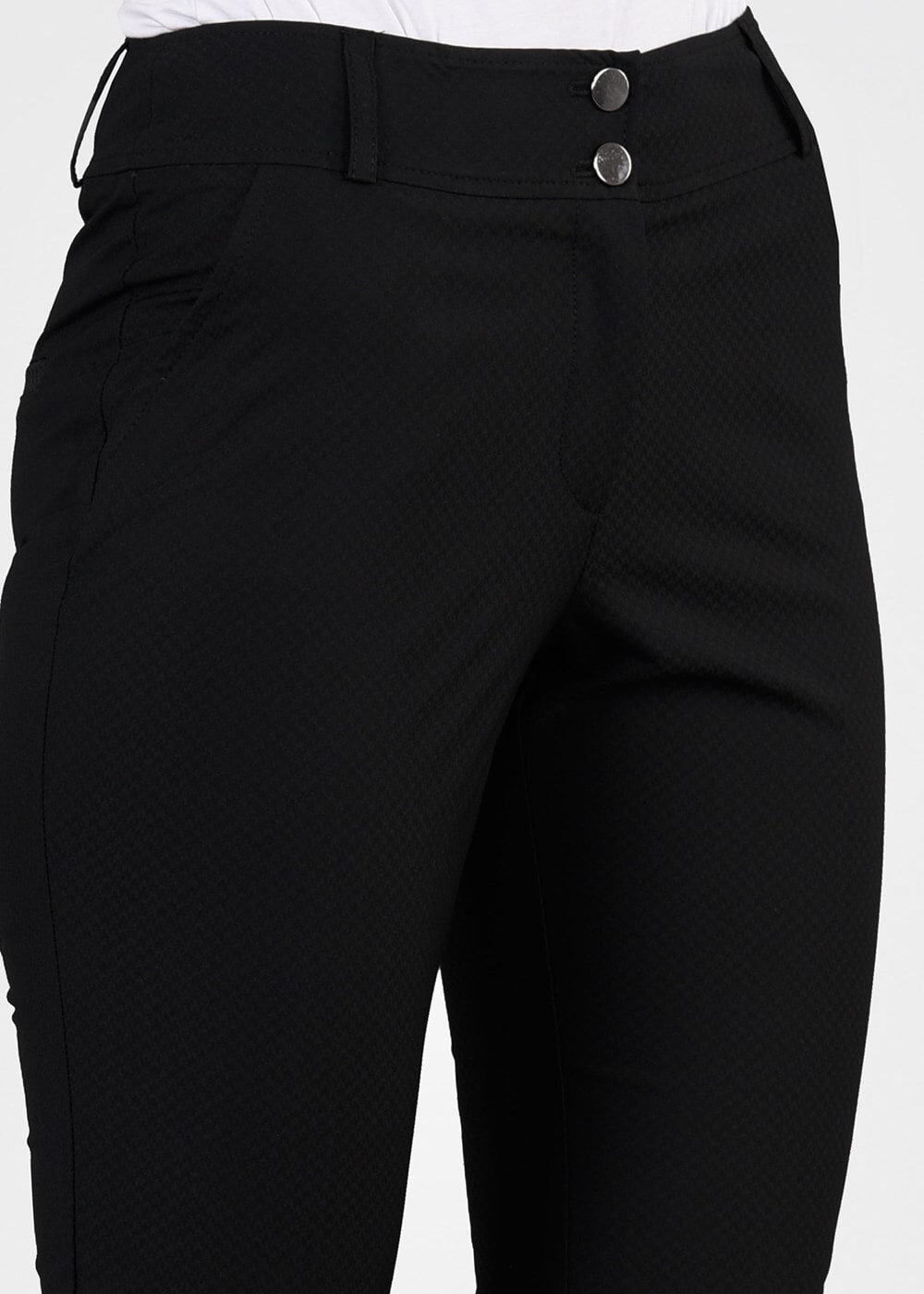 Tesettür giyim SİYAH T 7011 Ladin Pantolon-Alv Fashion