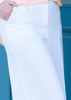 Tesettür giyim KREM T 0204 Kapri Pantolon-Pr Collection