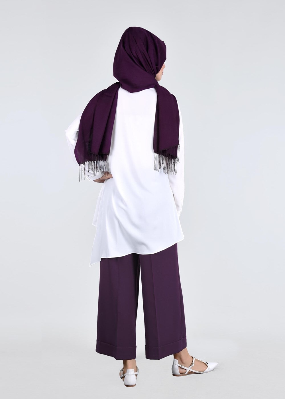 Tesettür giyim MOR T 0204 Kapri Pantolon-Pr Collection