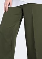 Tesettür giyim HAKİ T 0204 Kapri Pantolon-Pr Collection