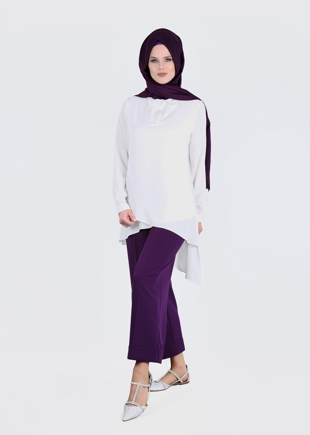 Tesettür giyim MOR T 0204 Kapri Pantolon-Pr Collection