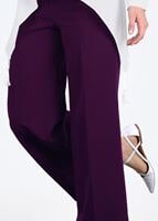 Tesettür giyim MOR EN BOY LİKRALI PANTOLON 1009