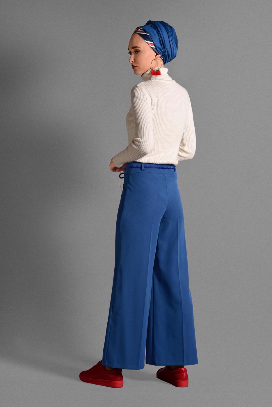 Vêtements hijab BLEU MARINE Pantalon T 1009 