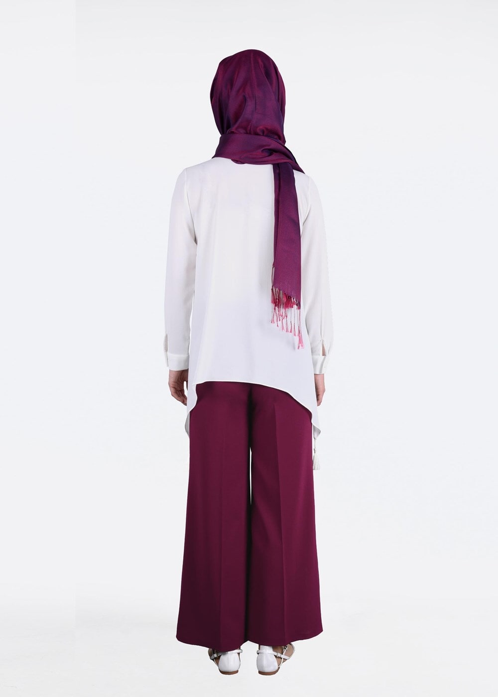 Vêtements hijab POURPRE Pantalon T 1009 