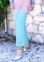 Vêtements hijab BLEU Pantalon T 1009 