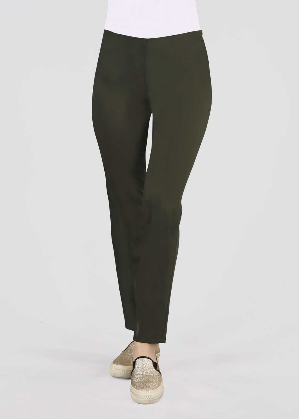 Tesettür giyim HAKİ T 1750 Allday-Tesettür Pantolon