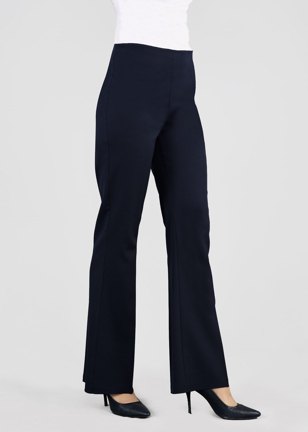 Tesettür giyim LACİVERT T 3104 İspanyol Kesim Pantolon-Pr Collection