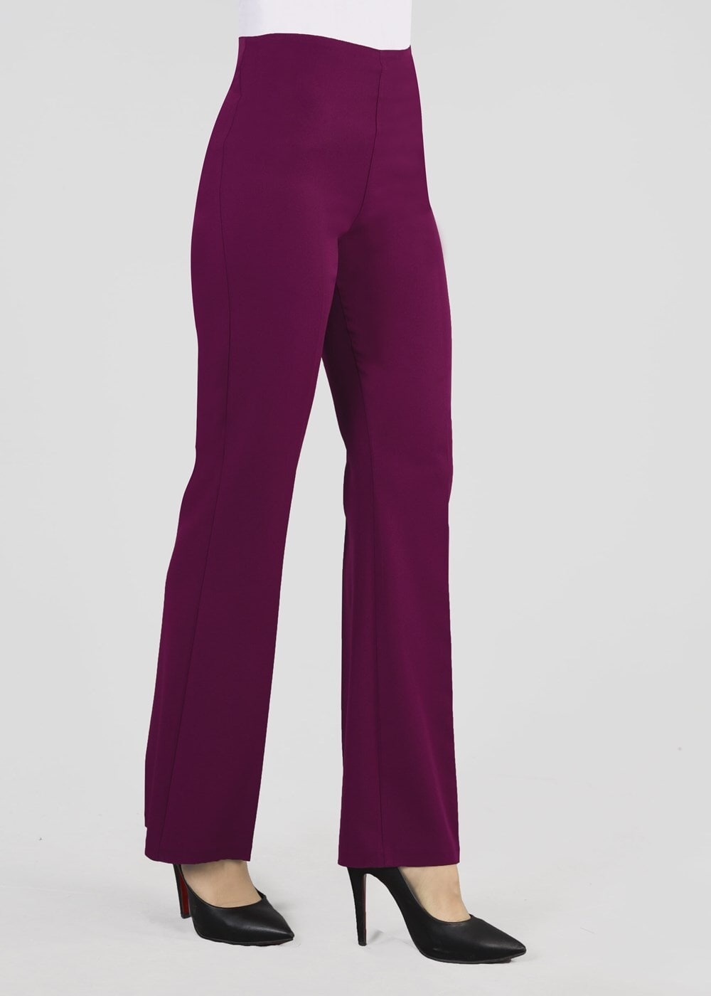 Tesettür giyim MOR T 3104 İspanyol Kesim Pantolon-Pr Collection