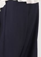 Tesettür giyim LACİVERT T 4805 ModaBu- Petek Kumaş Pantolon