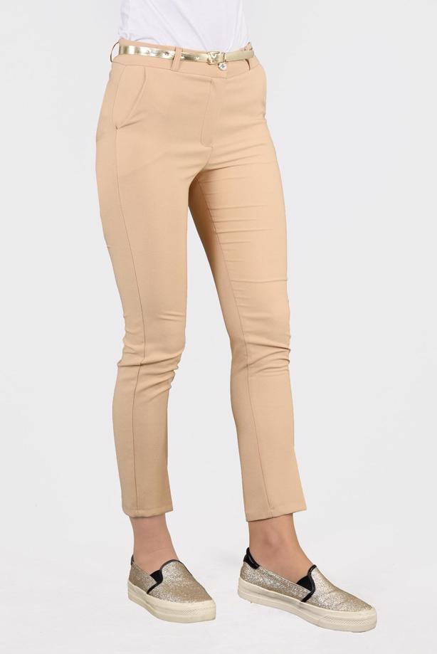 Tesettür giyim  T 6252 Klasik Kesim Pantolon-Magazin - TRENDTESETTÜR
