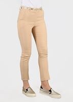 Tesettür giyim KAHVE T 6252 Klasik Kesim Pantolon-Magazin