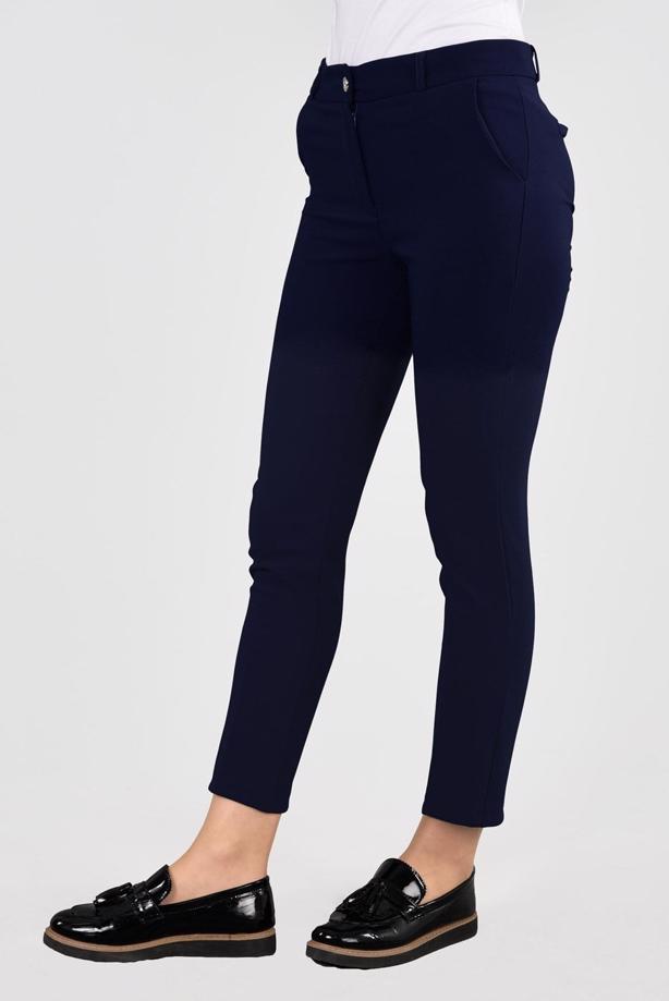 Tesettür giyim  T 6252 Klasik Kesim Pantolon-Magazin - TRENDTESETTÜR