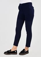 Tesettür giyim LACİVERT T 6252 Klasik Kesim Pantolon-Magazin