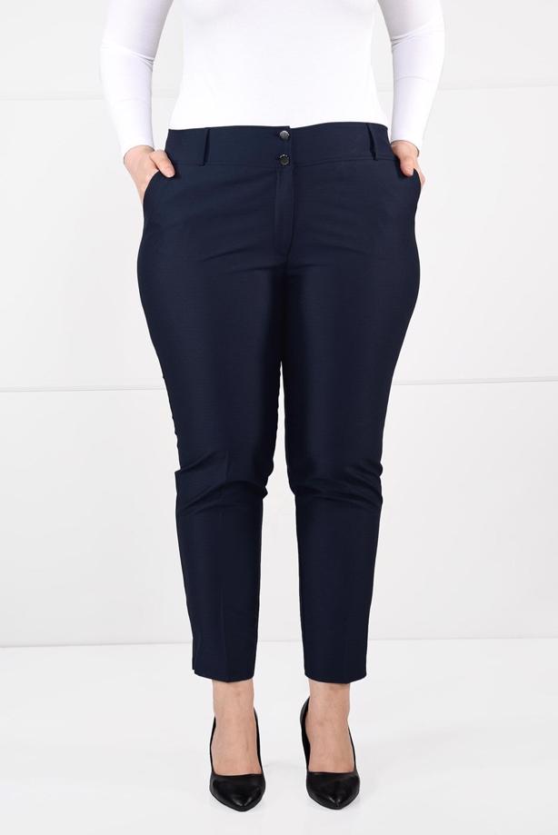 Vêtements hijab BLEU MARINE T 7010 Buğu 8017 Pantolon-Alv Fashion - TRENDTESETTÜR