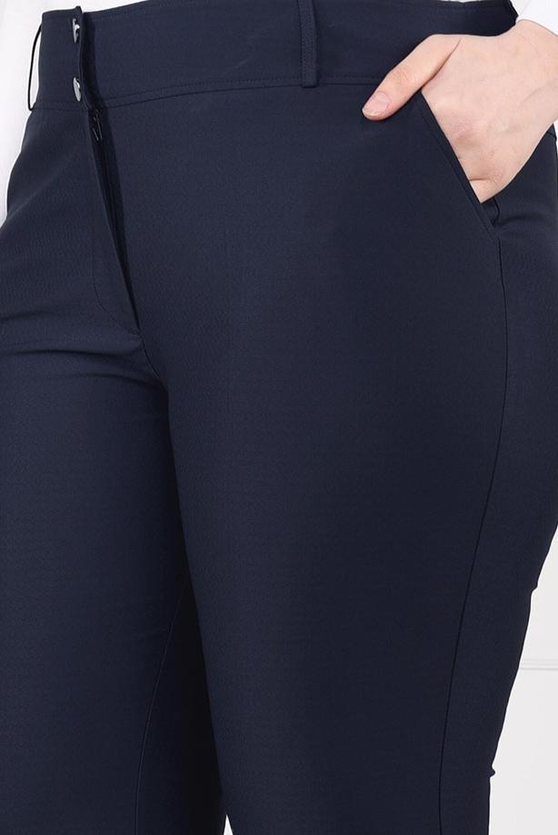 Vêtements hijab BLEU MARINE T 7010 Buğu 8017 Pantolon-Alv Fashion - TRENDTESETTÜR