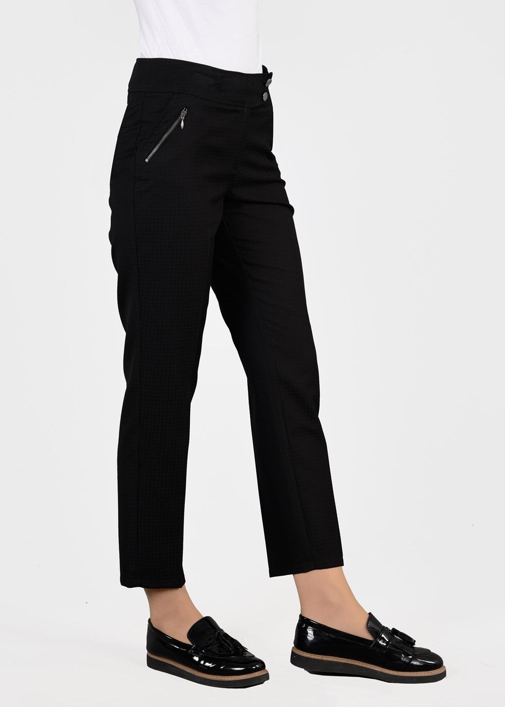 Tesettür giyim SİYAH T 7014 Crista 652 Pantolon-Alv Fashion