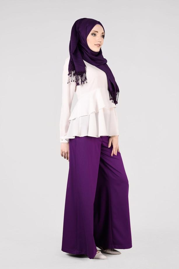 Hijab-Kleidung  T 7615 Allday- Bol Paça Pantolon - TRENDTESETTÜR
