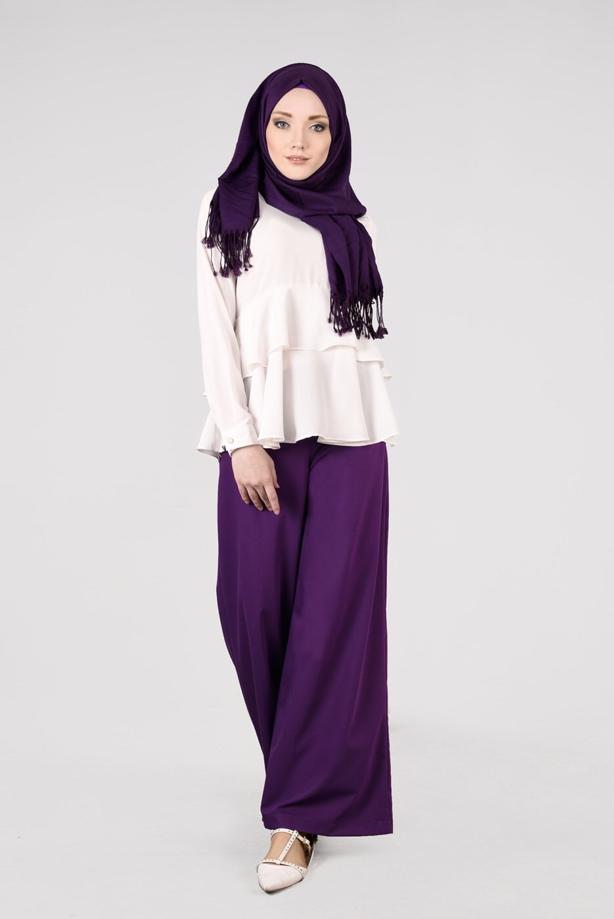 Hijab-Kleidung  T 7615 Allday- Bol Paça Pantolon - TRENDTESETTÜR