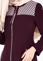 Tesettür giyim MÜRDÜM T 1708 Farah Tesettür Pardesü-Alv Fashion