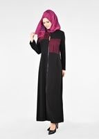 Vêtements hijab NOIR T 1737 Farah 6288 Pardesü-Alv Fashion