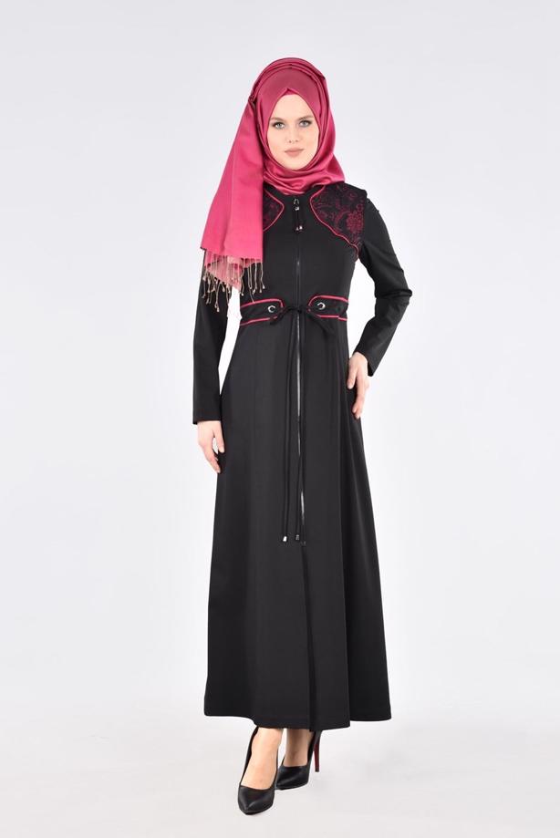 Vêtements hijab  T 1769 Lila 43597 Pardesü -Alv Fashion - TRENDTESETTÜR