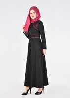 Vêtements hijab NOIR T 1769 Lila 43597 Pardesü -Alv Fashion