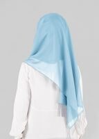 Tesettür giyim MAVİ T 9849 ALVİNA TURLU ŞİFON ŞAL