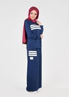 Tesettür giyim LACİVERT T 3341 Bwest- Etekli Spor Takım