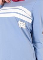 Tesettür giyim MAVİ T 3341 Bwest- Etekli Spor Takım