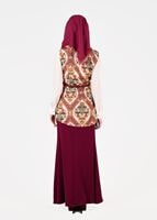 Tesettür giyim MÜRDÜM T 4508 Almina Tesettür 30011 3&prime;Lü Etekli Takım-Alv Fashion