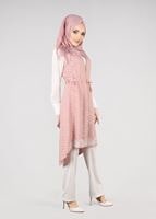 Tesettür giyim PUDRA T 3256P-2 Jakar 7884 3&prime;lü Pant. Takım-Alv Fashion