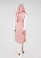 Tesettür giyim PUDRA T 3256P-2 Jakar 7884 3&prime;lü Pant. Takım-Alv Fashion