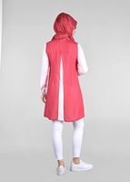 Tesettür giyim FUŞYA T 4245 New Multi Şifon Tesettür Tunik-Alv Fashion