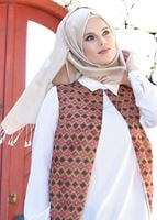 Tesettür giyim FUŞYA T 4283 Maglia Tesettür Tunik-Alv Fashion