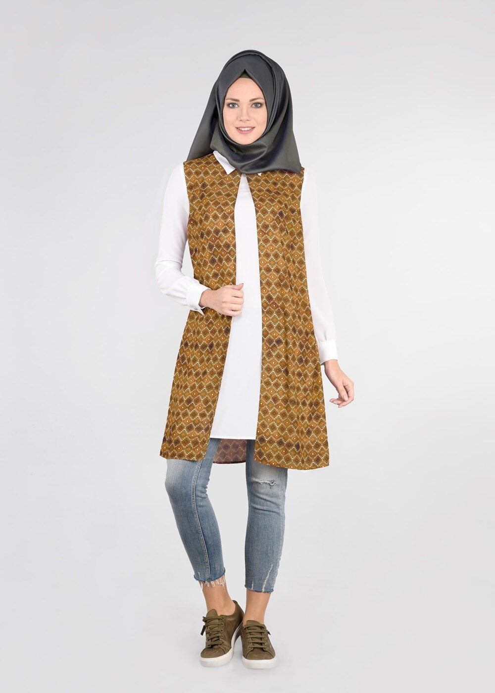 Tesettür giyim TABA T 4283 Maglia Tesettür Tunik-Alv Fashion