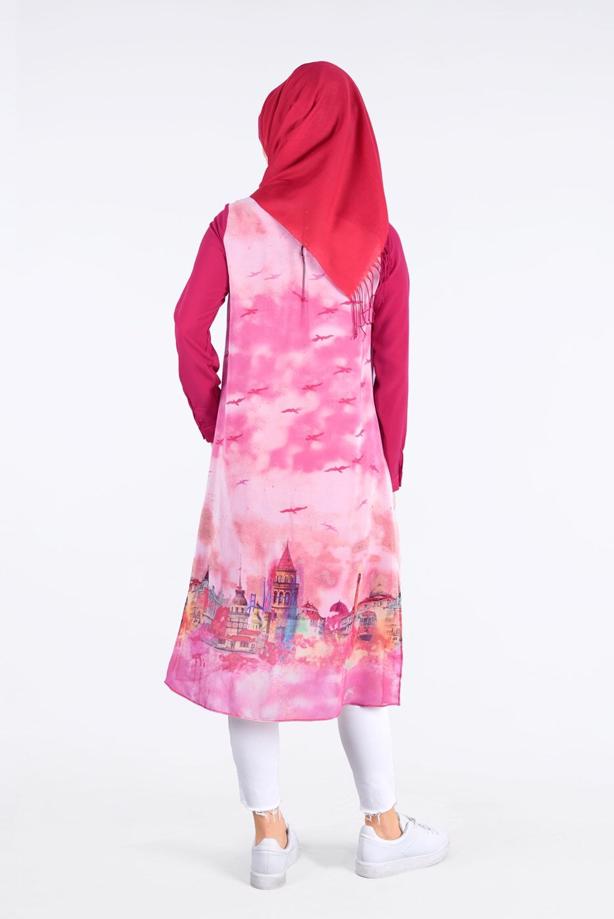 Vêtements hijab  T 4401 Criss Tesettür Tunik-Alv Fashion - TRENDTESETTÜR
