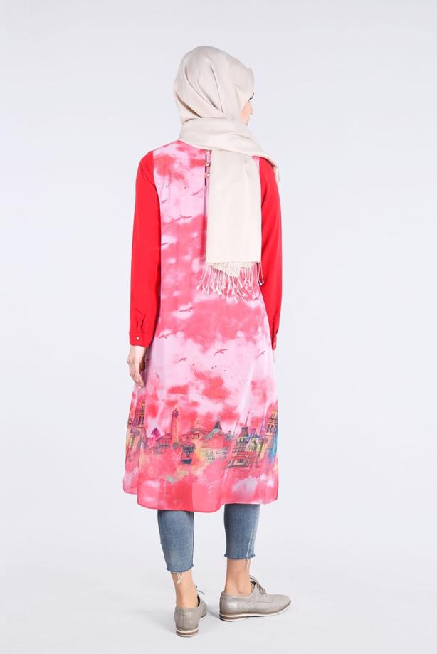 Vêtements hijab  T 4401 Criss Tesettür Tunik-Alv Fashion - TRENDTESETTÜR