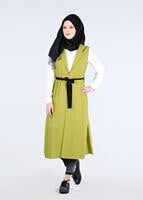 Tesettür giyim YEŞİL T 4450 Sheraton 2&prime;li Tesettür Tunik-Alv Fashion