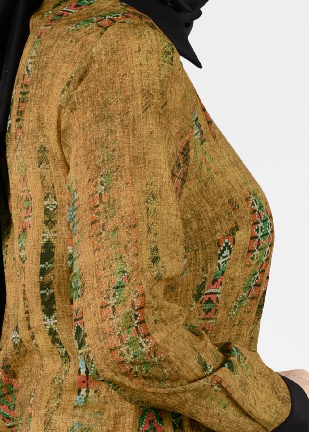 Tesettür giyim TURUNCU T 4466 Rosa 9808 Tunik-Alv Fashion