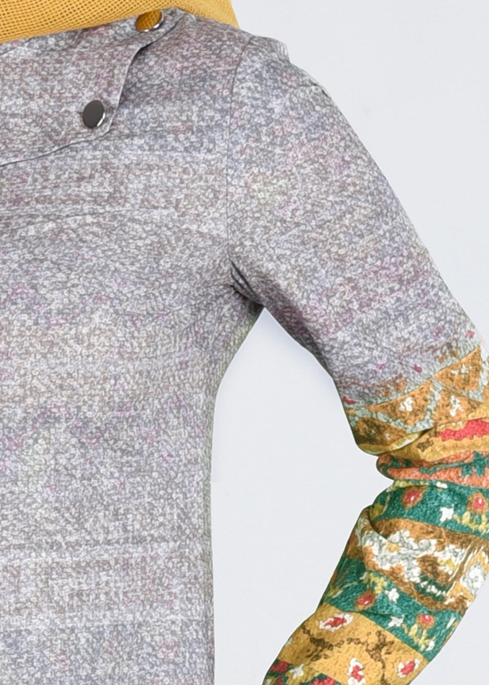 Tesettür giyim YEŞİL T 4467 İnci 30334 Tunik-Alv Fashion