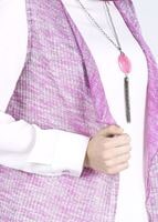 Tesettür giyim FUŞYA T 4484 Suno Tesettür 10019 2&prime;li Tunik-Alv Fashion