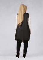 Tesettür giyim SİYAH T 4521 AG 41 2′li Tesettür Tunik-Alv Fashion