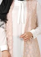 Vêtements hijab POUDRE T 4521 AG 41 2′li Tesettür Tunik-Alv Fashion