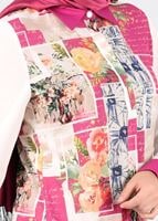 Tesettür giyim FUŞYA T 4638 Capri 10306 Tesettür Tunik-Alv Fashion